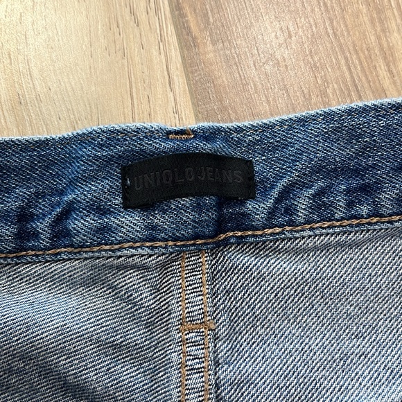 Uniqlo wide strait leg jeans - Picture 3 of 4